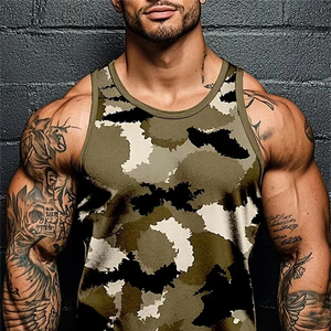 3D Print Camouflage Graphic <b>Men's</b> Sleeveless T-Shirt Summer New <b>Sport</b> Fitness <b>Vest</b> Outdoor Casual <b>Man</b> Gym Clothing Quick Drying - Product Image 5
