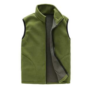 Logo Embroidery <b>Fleece</b> <b>Body</b> <b>Warmer</b> Gilet Men's Shooting Vest Polar <b>Fleece</b> Sleeveless <b>Warmer</b> Breathable Jackets Zipper Pocket - Product Image 5