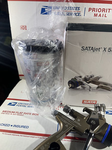 Pistola de Pulverización Sa-ta-jet X5500 RP Nueva de la MEJOR CALIDAD, Boquilla 1.3 I, Sistema de Vaso RPS, Alta Calidad, Lista para Enviar - Product Image 4