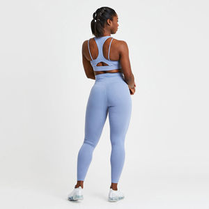 Conjuntos de yoga personalizados al por mayor, ropa deportiva de mujer de alta calidad, 100% poliéster, ropa de gimnasio, conjuntos de mujer, conjunto de yoga - Product Image 2