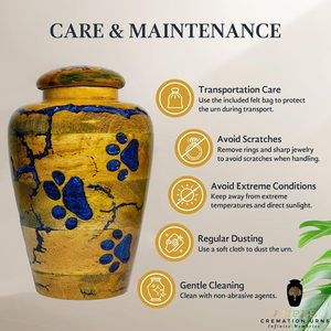 Urnas de cremación de madera hechas a mano, urnas de cremación con diseño de Pata de Gato | Alto (100 pulgadas cúbicas) y recuerdo (3 pulgadas cúbicas) | Grabable - Product Image 4