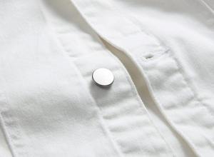 Vestes en jean coupe ajustée pour hommes de qualité supérieure, col montant, coupe-vent, décontractées, élégantes, vêtements d'extérieur, mode, usage quotidien, vente en gros - Product Image 3