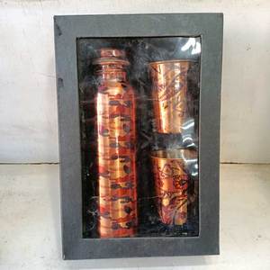 Premium Copper Thermo <b>Insulated</b> Water <b>Bottle</b> Leak Proof Flask Indian Exporter Manufacturer - Product Image 5