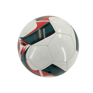 Ballon de football en cuir PU personnalisé avec logo, service OEM, idées nouvelles, ballon de football pakistanais en cuir PU personnalisé - Product Image 3