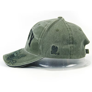 Mode 2026, denim classique brodé pour hommes et femmes, vintage, lavé, coton, ajustable, couleurs unies - Product Image 5