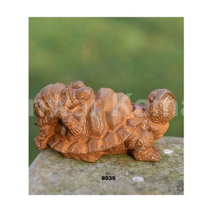 รูปปั้นไก่อลูมิเนียมเคลือบเงาสีทองสำหรับตกแต่งสวนสวนสวนสวนสวน - Product Image 3