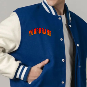 Chaqueta Bomber Universitaria Premium para Hombre con Cuello Alto y Diseño Frontal - Product Image 5