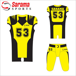 Maillot de Football américain, avec uniformes et logo personnalisé, ensemble offres, nouveau Design, 2022 - Product Image 3