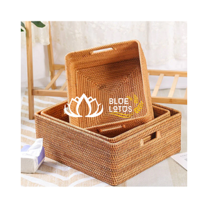 Meilleur vendeur Panier en rotin en vrac Vente en gros - Product Image 1