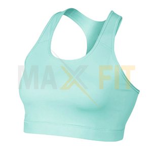MAXFIT ENTERPRISES Soutien-gorge de sport en coton pour femmes pour la salle de sport Yoga Fitness Workout Active Wear Sexy Yoga Vest - Product Image 4