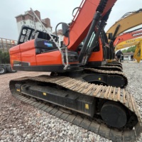 Excavadora de cadenas Doosan DX225LCA de 22 toneladas de alta calidad, con pocas horas de uso, pintura original, bomba Kawasaki usada de bajo consumo.