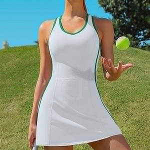 Uniforme de tenis de tela de alta calidad de nuevo diseño, uniforme de tenis con diseño de logotipo de número de nombre personalizado - Product Image 4