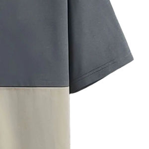 Venta al por mayor camisas para hombres 220gsm personalizado 3D bordado impreso algodón camisetas de manga corta Casual ropa de hombre - Product Image 5