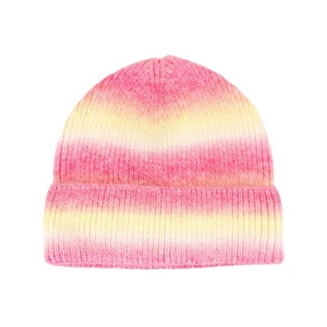 Gorro de Punto Cálido de Invierno, Gorro de Punto Personalizado con Puño, Gorro de Poliéster Sublimado al por Mayor - Product Image 3