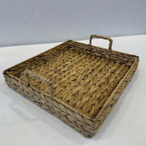 ตะกร้าสี่เหลี่ยมอเนกประสงค์จากผักตบชวา หรูหรา เป็นมิตรกับสิ่งแวดล้อม - Product Image 3