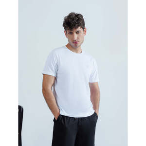 เสื้อยืด ANEKO ผ้าฝ้าย 100% สวมใส่สบาย ทรงปกติ น้ำหนัก 300 กรัม ผ้าเจอร์ซีย์ ลายเรียบ ป้ายยี่ห้อแบบกำหนดเอง ปักโลโก้ ตัวอย่างฟรี สินค้าใหม่ - Product Image 2