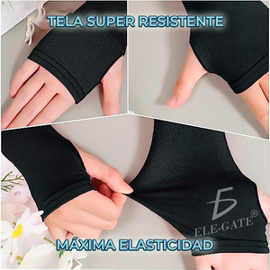 Manicotti Protettivi Senza Cuciture Anti-UV con Funzione Rinfrescante, Taglia Unica, Comodi in Poliestere Cotone Seta, Protezione per Braccia con Stampa Fresca - Product Image 4