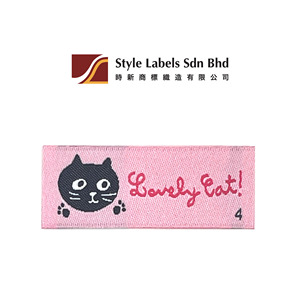 ป้ายทอที่กำหนดเองสำหรับเสื้อผ้าแท็กผ้าส่วนบุคคลสำหรับสินค้าแบบทำมือของธุรกิจเหมาะสำหรับการเพิ่มโลโก้ให้กับผลิตภัณฑ์ผ้า - Product Image 2