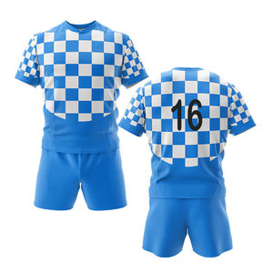 Uniformes Deportivos Personalizados Profesionales con Impresión Digital, 100% Poliéster de Secado Rápido, Jersey y Pantalones Cortos de Rugby, Diseño de Logotipo de Club OEM Aceptado - Product Image 5