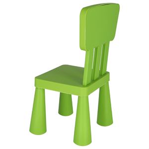 Silla Infantil Verde WELL HOME 38x35x67 cm, Asiento Infantil de Plástico Resistente y Duradero - Product Image 4