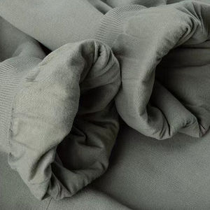 Sweatshirts et sweatshirts à capuche surdimensionnés et personnalisés pour hommes 400GSM Sweatshirt à capuche uni épais de haute qualité pour hommes basics coton mélangé - Product Image 4