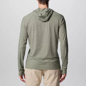 Sweat à capuche de pêche pour homme à manches longues, protection UV UPF 50, masque facial, séchage rapide, respirant, grande taille, veste de sport de plein air - Product Image 2