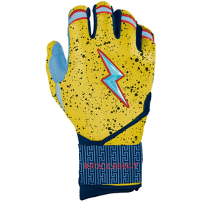 Signature Series <b>Long</b> Cuff Batting <b>Gloves</b> 100% <b>Leather</b> Unique Design Wholesale Rate Bruce Bolt - Product Image 2