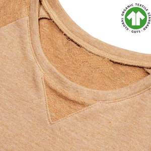 Sudadera de Cuello Redondo Extra Grande para Mujer con Logotipo Personalizado, Nuevo Diseño, Lisa, de Manga Larga, con Forro Polar, Posición del Logotipo en la Parte Delantera/Trasera - Product Image 5