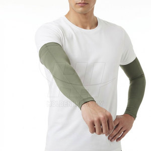Manchons de bras pratiques pour l'entraînement, doux, respirants, légers, en tissu extensible, avec finition durable - Product Image 5