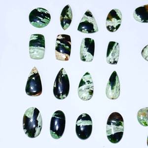 En gros Naturel Chrome Calcédoine Quartz Cabochon Belle Pierre Précieuse en Vrac pour la Fabrication de Bijoux Mix Forme Pierre Précieuse Naturelle - Product Image 3