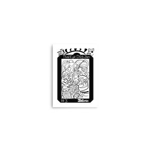 IW Comics # 3 Disegni da colorare su carta di Third Eye Dog Zen Impossible - Product Image 1