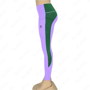 Mallas deportivas sin costuras, cintura elástica, pantalones de yoga de cintura alta de secado rápido, ropa deportiva personalizada de talla grande, mallas de yoga OEM - Product Image 4