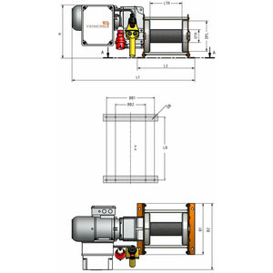 Winche eléctrico ETSW-ST - Product Image 2