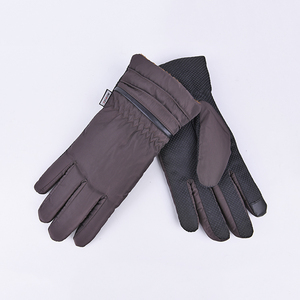 Venta al por mayor Guantes de invierno para hombre Mantener el calor en invierno Clima frío Conducción al aire libre Guantes de moda de protección térmica - Product Image 4