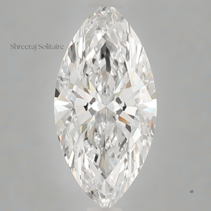 Vente en gros de diamants solitaires SHREERAJ CVD 0,50 CT, couleur D, clarté VS2, taille marquise, cultivés en laboratoire, certifiés IGI - Product Image 2