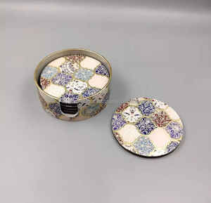 ชุดถาดรองกระดูกเขาเรซินทรงสี่เหลี่ยม4ชิ้นแผ่นรองจานเป็นชิ้นตามธรรมชาติแผ่นรองสำหรับถ้วยกาแฟและชา - Product Image 4