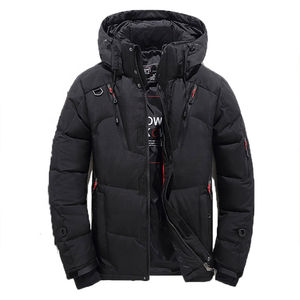 Chaqueta Acolchada con Capucha para Hombre, de Alta Calidad, para Invierno, Transpirable, Ecológica, con Logotipo Frontal Personalizable, Venta al Por Mayor - Product Image 6