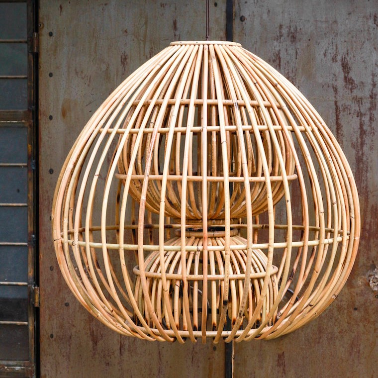 ธรรมชาติ-ความสูง: 28 "x เส้นผ่าศูนย์กลาง: 21.5"