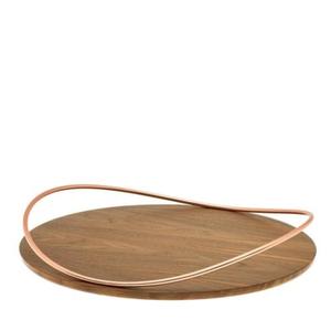 Juego de 2 Bandejas de Madera Ecológicas Estilo Boho, Grabadas a Mano, Fáciles de Apilar, para Exhibir Frutas y Postres, Decoración del Hogar - Product Image 6