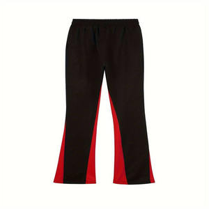 Bonne qualité vêtements de sport décontractés hommes polaire pantalon pantalon automne hiver chaud respirant ultime confort évasé empilé piste - Product Image 3