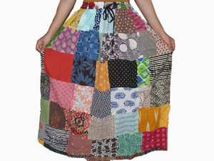 High Quality New Fashion Patch Work Women <b>Skirt</b> Dresses Long <b>Skirts</b> Casual Assorted Color Maxi <b>Skirt</b> - Product Image 4