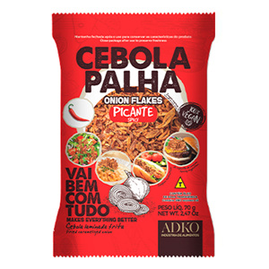 Adko hương vị giòn hành tây mảnh cay giòn Rau khô ngon - Product Image 1