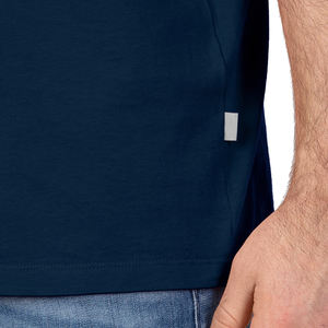 T-shirt unisexe en jersey à col rond - 100% coton biologique, coupe ample, décontracté, sérigraphie personnalisée, logo personnalisé, uni, 220 grammes - Product Image 4