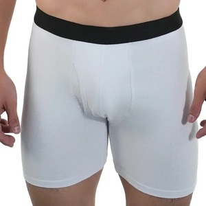 Large Men's Mid-Long Cotton <b>Boxer</b> Shorts Breathable Sexy Underwear Panties Sporty Boxershorts <b>Gifts</b> <b>for</b> Him - Product Image 6