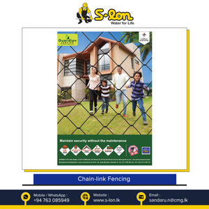 Eslabón de cadena de esgrima Guardian de alta calidad resistente a los rayos UV, superficie lisa galvanizada y recubierta de PVC para uso en granja y jardín - Product Image 4