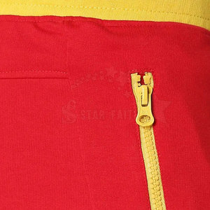 Pantalones cortos de gimnasio de primera calidad para hombre, pantalones cortos deportivos transpirables de secado rápido para entrenamiento y entrenamiento atlético, patrón sólido, tejido no tejido - Product Image 6