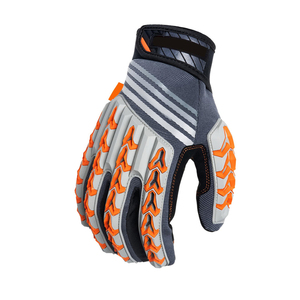 Gants d'impact à faible taux de conception personnalisée pour la sécurité Gants d'impact de construction durables en cuir - Product Image 3