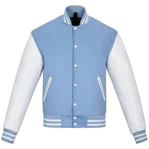 Veste de baseball d'hiver personnalisée avec lettres de collège imprimées, en laine, coupe-vent, respirante, en polaire - Product Image 6