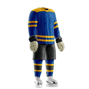 Ensemble d'uniformes de hockey sur glace de superbe qualité Vêtements de sport 2025 Team Practice 100% Maillot de hockey sur glace en polyester - Product Image 6