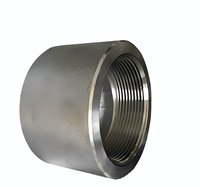 ASTM A403 WP Gr 304 Standar 2 Inci Fitting Pipa Baja Tahan Karat Berbagai Tutup Ujung